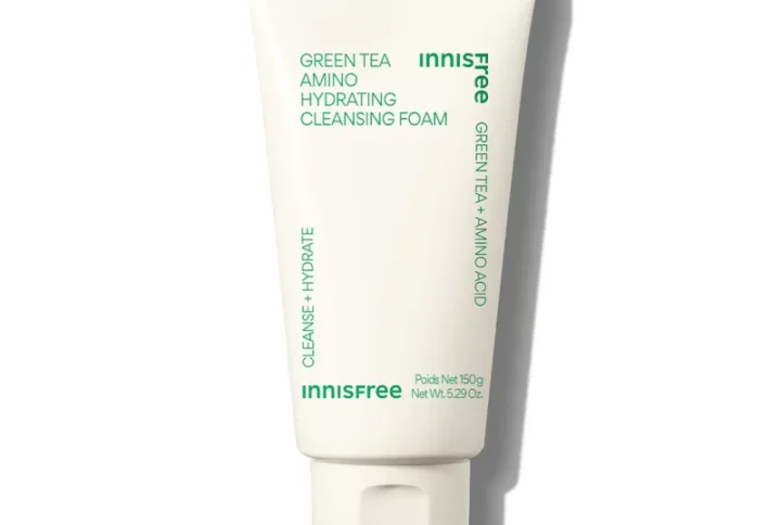 Innisree Green Tea Hydration Amino Cleansing Foam 150g