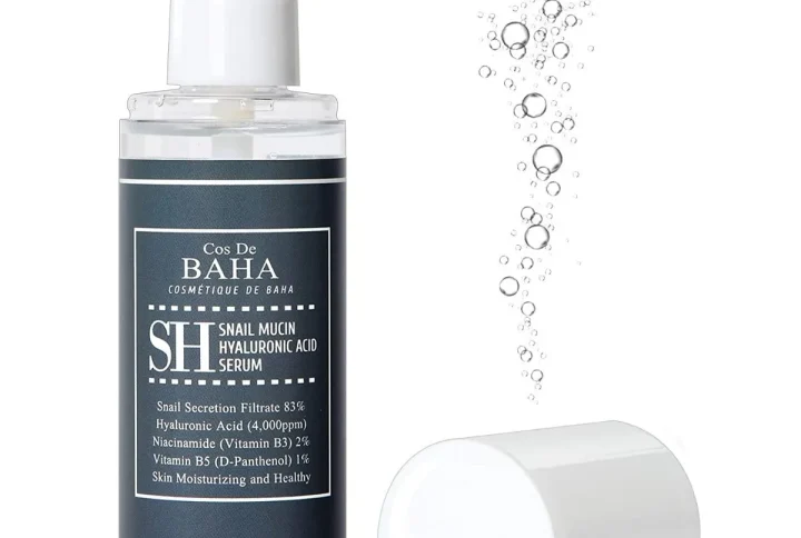 Cos De BAHA Snail Mucin Hyaluronic Acid Serum SH (120ml)