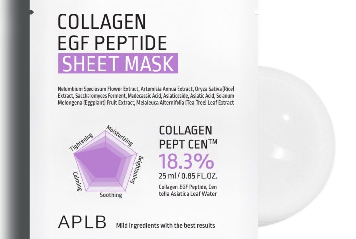 APLB Collagen EGF Peptide Sheet Mask 25ml