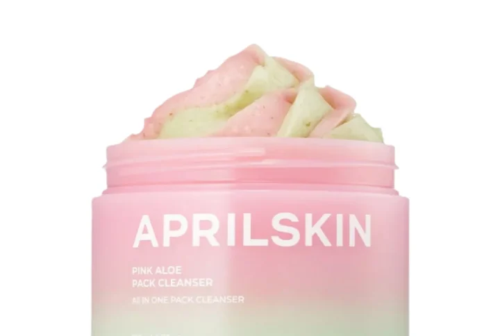APRIL SKIN PINK ALOE PACK CLEANSER 120g