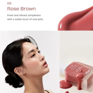House of Hur Moist Ampoule Blusher 03 Rose Brown 10ml