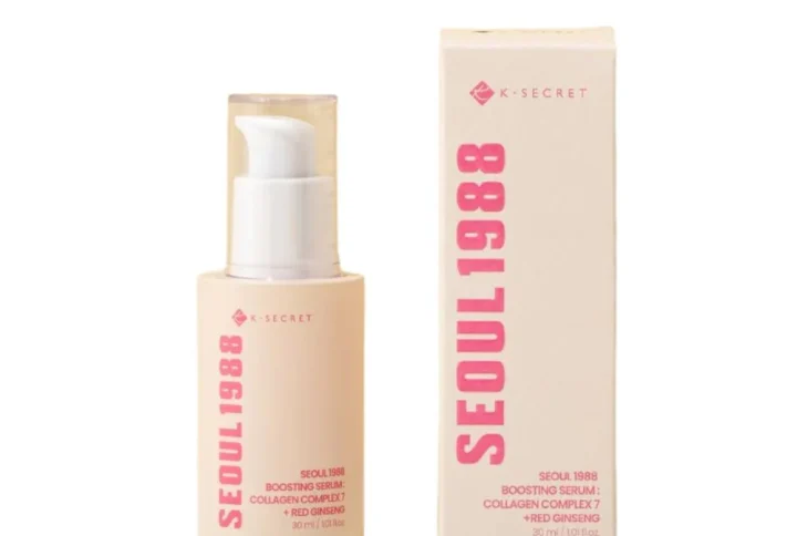 SEOUL 1988 BOOSTING SERUM: COLLAGEN COMPLEX 7 + RED GINSENG 30ml