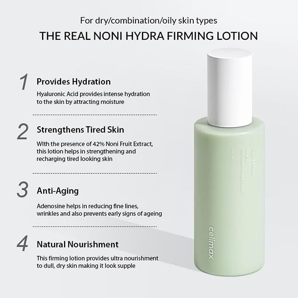 CELIMAX THE REAL NONI HYDRA FIRMING LOTION 150ML