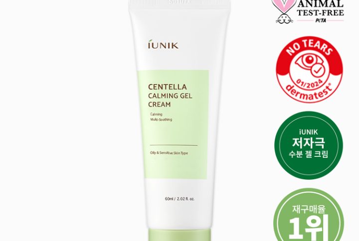 IUNIK CENTELLA CALMING GEL CREAM 60ML