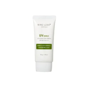 [NINE LESS] ESSENTIALS UV SHIELD SOOTHING SUN CREAM SPF 50+ PA++++ 50G