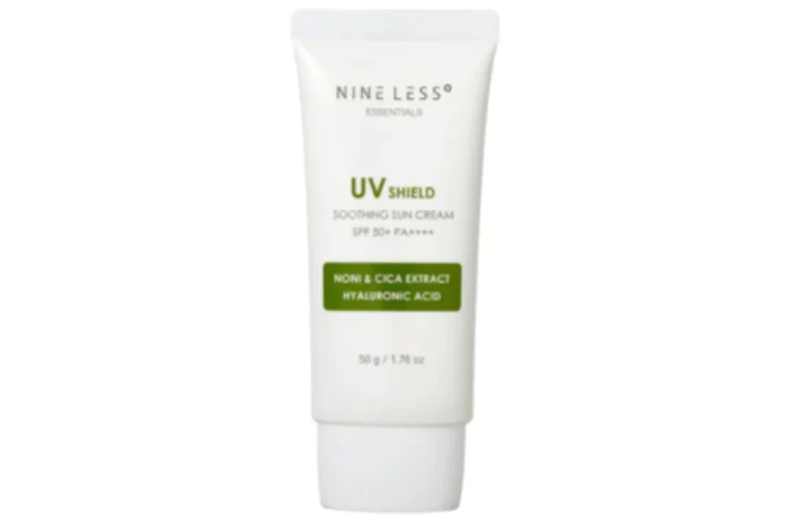 [NINE LESS] ESSENTIALS UV SHIELD SOOTHING SUN CREAM SPF 50+ PA++++ 50G