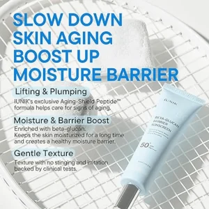 Iunik Beta Glucan Barrier Sunscreen SPF50 PA ++++ 60 ml