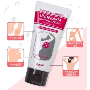 Nella White Snow Fermented Underarm Whitening Cream With Green Tea 50ml