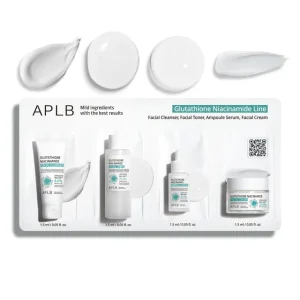 Aplb Glutathione Niacinamide Skin 4 Types Sachet Set Sample